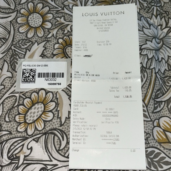 Louis Vuitton Félicie Pochette monogram crossbody bag - Picture 6 of 6